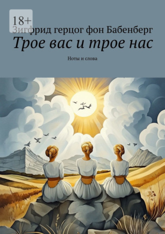 Обложка книги «Трое вас и трое нас. Ноты и слова»