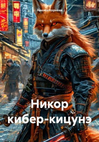 Обложка книги «Никор кибер-кицунэ»