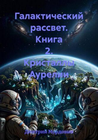 Обложка книги «Галактический рассвет. Книга 2. Кристаллы Аурелии»