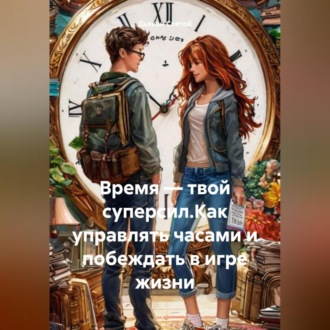 Обложка книги «Время – твой суперсил.Как управлять часами и побеждать в игре жизни»