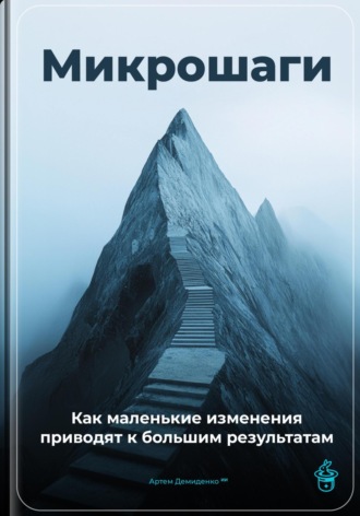 Обложка книги «Микрошаги: Как маленькие изменения приводят к большим результатам»