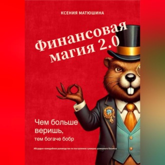 Обложка книги «Финансовая магия 2.0: чем больше веришь, тем богаче бобр»