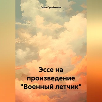 Обложка книги «Эссе на произведение «Военный летчик»»