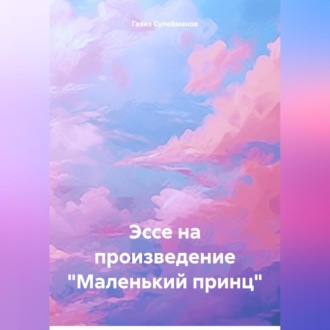 Обложка книги «Эссе на произведение «Маленький принц»»
