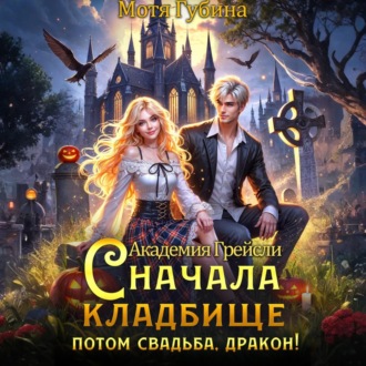Обложка книги «Академия Грейсли. Сначала кладбище, потом свадьба, Дракон!»
