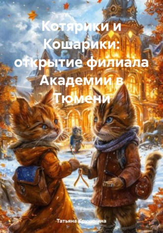 Обложка книги «Котярики и Кошарики: открытие филиала Академии в Тюмени»