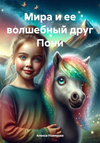 Обложка книги «Мира и ее волшебный друг Пони»