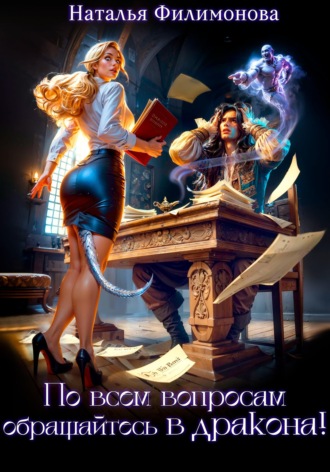 Обложка книги «По всем вопросам обращайтесь в дракона!»