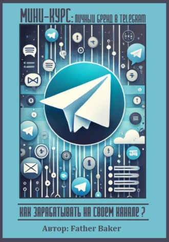 Обложка книги «Мини-курс «Личный бренд в Telegram»: как зарабатывать на своем канале?»