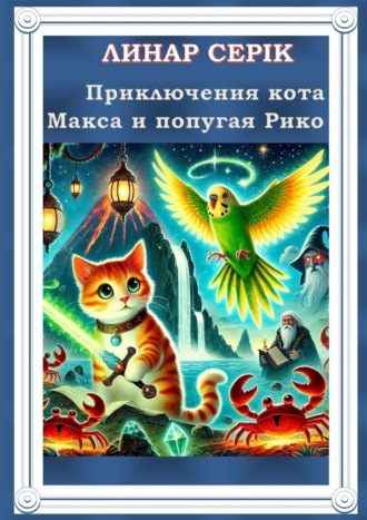 Обложка книги «Приключения кота Макса и попугая Рико. Эра крабов»