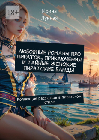 Обложка книги «Любовные романы про пираток, приключения и тайные женские пиратские банды. Коллекция рассказов в пиратском стиле»