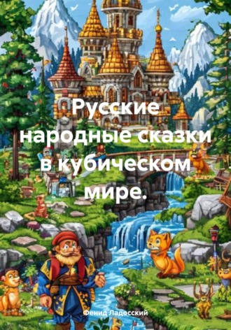 Обложка книги «Русские народные сказки в кубическом мире»