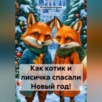 Обложка книги «Как котик и лисичка спасали Новый год!»