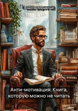 Обложка книги «Анти-мотивация: Книга, которую можно не читать»