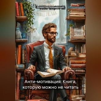Обложка книги «Анти-мотивация: Книга, которую можно не читать»