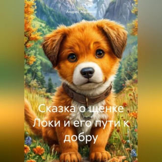 Обложка книги «Сказка о щенке Локи и его пути к добру»