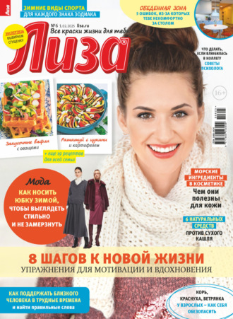 Обложка книги «Журнал «Лиза» №06/2025»