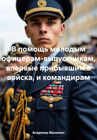 Обложка книги «В помощь молодым офицерам-выпускникам, впервые прибывшим в войска, и командирам»