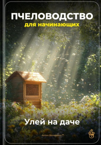 Обложка книги «Пчеловодство для начинающих: Улей на даче»