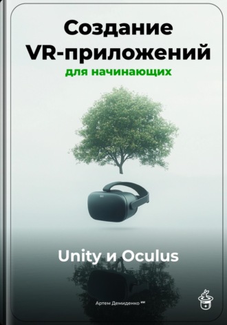 Обложка книги «Создание VR-приложений для начинающих: Unity и Oculus»