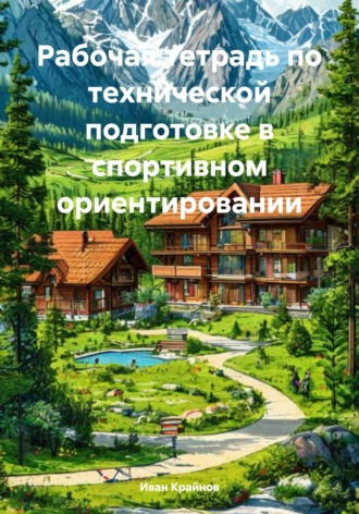 Обложка книги «Рабочая тетрадь по технической подготовке в спортивном ориентировании»