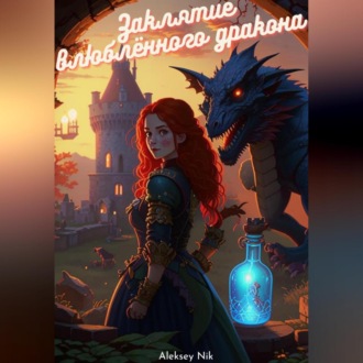 Обложка книги «Заклятие влюблённого дракона»