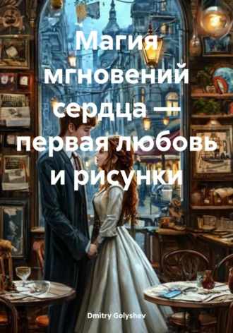 Обложка книги «Магия мгновений сердца – первая любовь и рисунки»