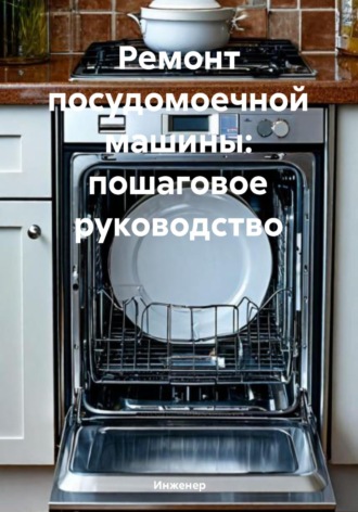 Обложка книги «Ремонт посудомоечной машины: пошаговое руководство»