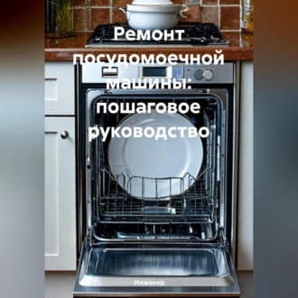 Обложка книги «Ремонт посудомоечной машины: пошаговое руководство»