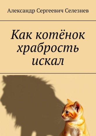 Обложка книги «Как котёнок храбрость искал»