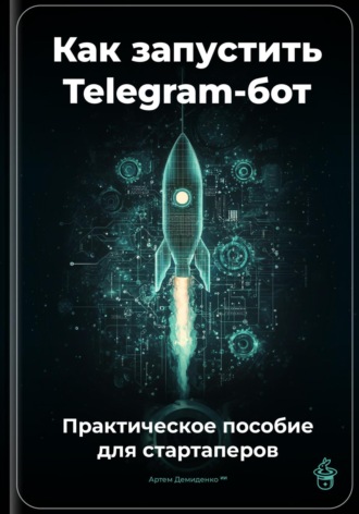 Обложка книги «Как запустить Telegram-бот: Практическое пособие для стартаперов»