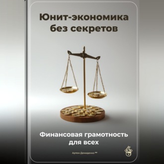 Обложка книги «Юнит-экономика без секретов: Финансовая грамотность для всех»