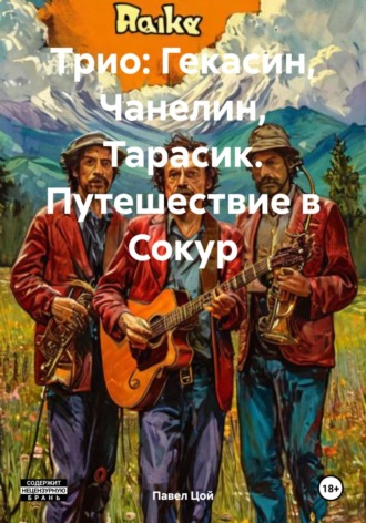 Обложка книги «Трио: Гекасин, Чанелин, Тарасик. Путешествие в Сокур»