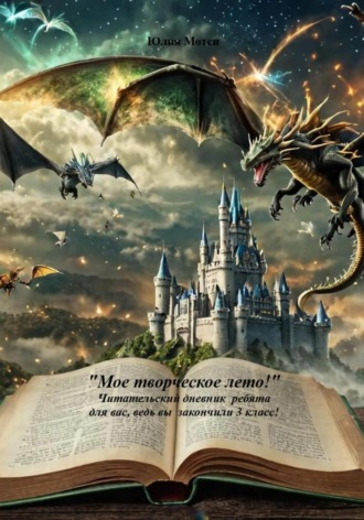 Обложка книги ««Мое творческое лето!» Читательский дневник ребята для вас, ведь вы закончили 3 класс!»
