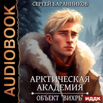 Обложка книги «Арктическая академия. Книга 3. Объект «Вихрь»»
