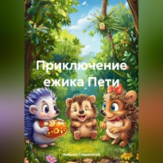 Обложка книги «Приключение ежика Пети»
