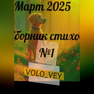 Обложка книги «Альбом стихов #1. Март 2025»