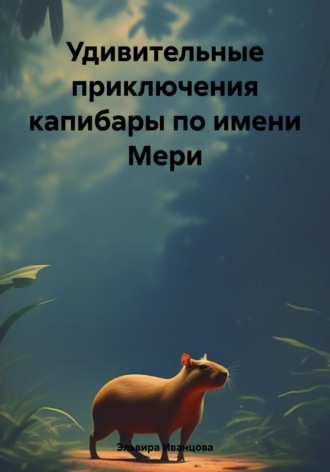 Обложка книги «Удивительные приключения капибары по имени Мери»