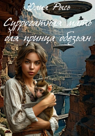 Обложка книги «Суррогатная мать для принца обезьян»