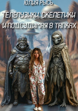 Обложка книги «Телепузики, скелетики и подсудимая в тапках»