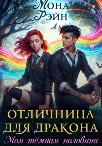 Обложка книги «Отличница для дракона. Моя тёмная половина»