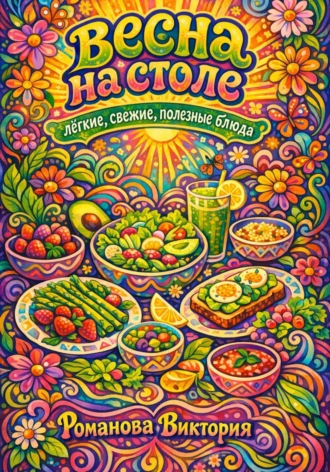 Обложка книги «Весна на столе: лёгкие, свежие, полезные блюда»