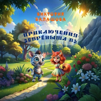 Обложка книги «Приключения зебрёныша Бу»