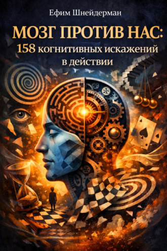 Обложка книги «Мозг против нас: 158 когнитивных искажений в действии»