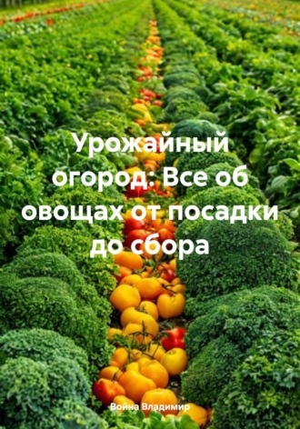Обложка книги «Урожайный огород: Все об овощах от посадки до сбора»