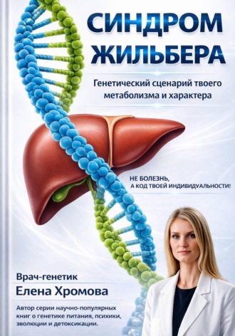 Обложка книги «Синдром Жильбера. Генетический сценарий твоего метаболизма и характера»