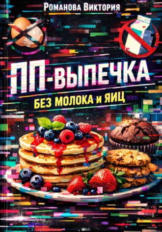 Обложка книги «ПП-выпечка без молока и яиц»