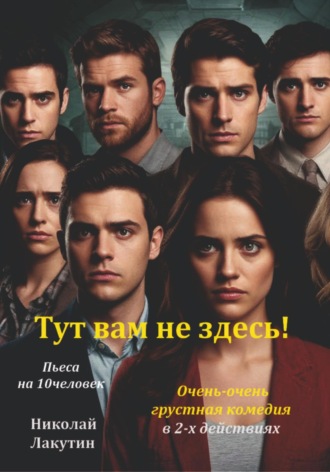 Обложка книги «Тут вам не здесь! Пьеса на 10 человек. Комедия»