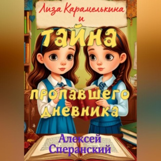 Обложка книги «Лиза Карамелькина и Тайна пропавшего дневника»