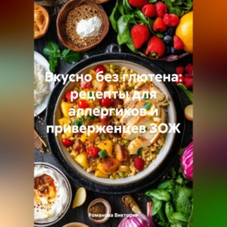 Обложка книги «Вкусно без глютена: рецепты для аллергиков и приверженцев ЗОЖ»